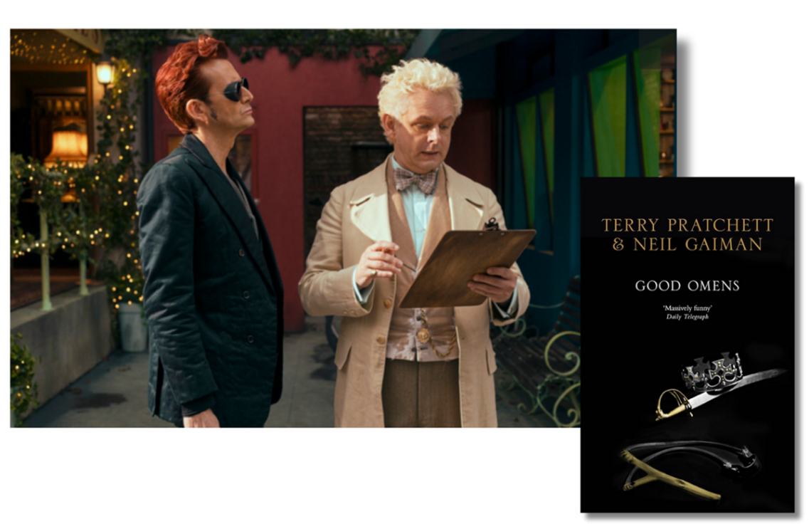 Good Omens Scene and Book