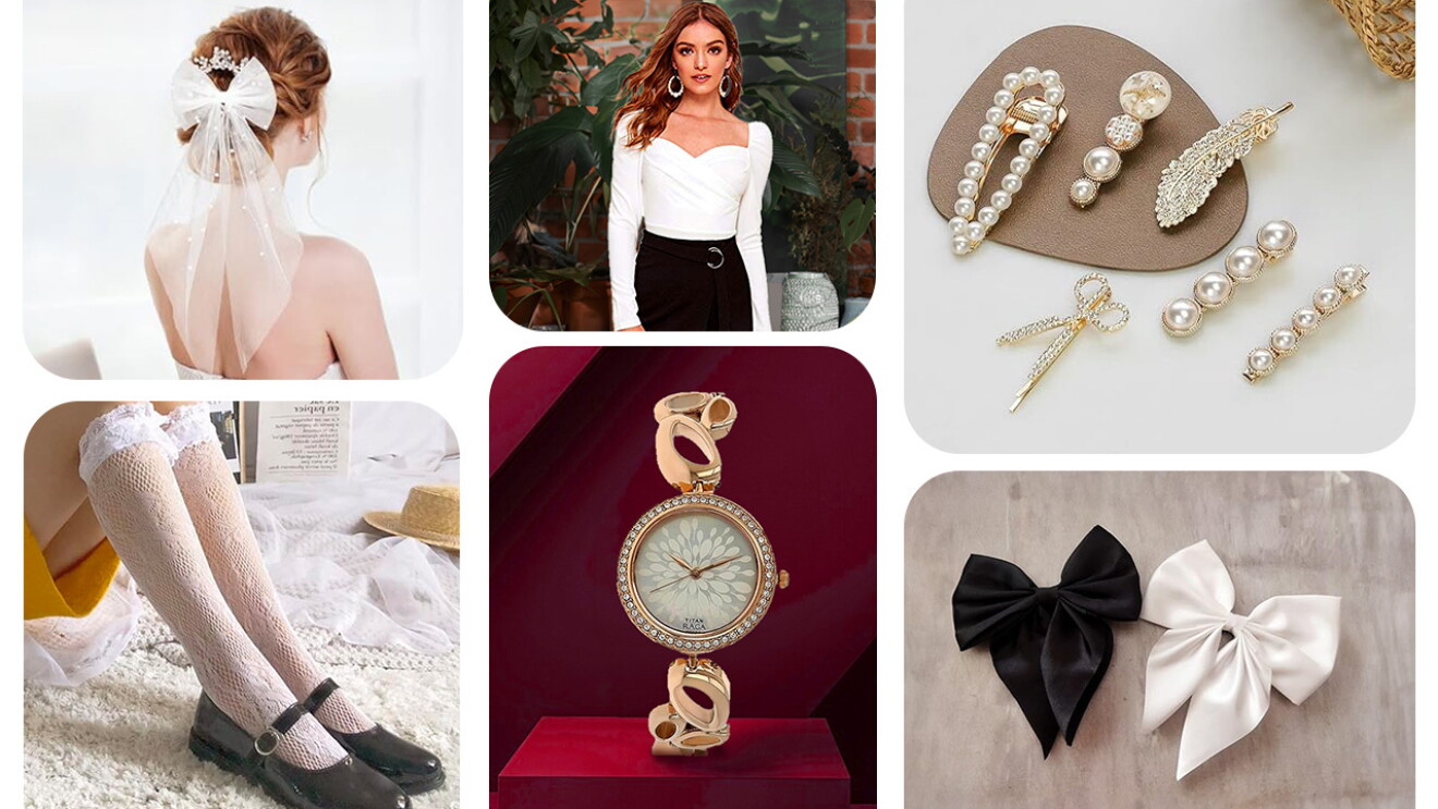 Amazon coquette aesthetic bow collection
