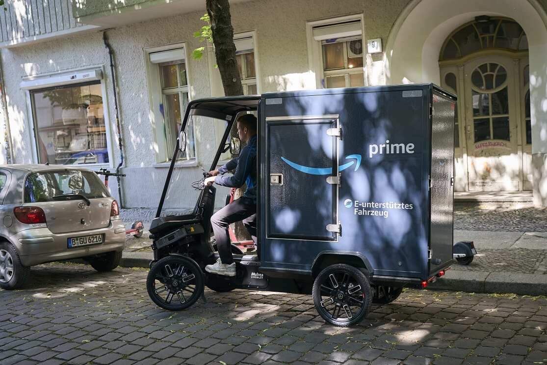 Amazon Mikromobilitäts-Zentrum Berlin 