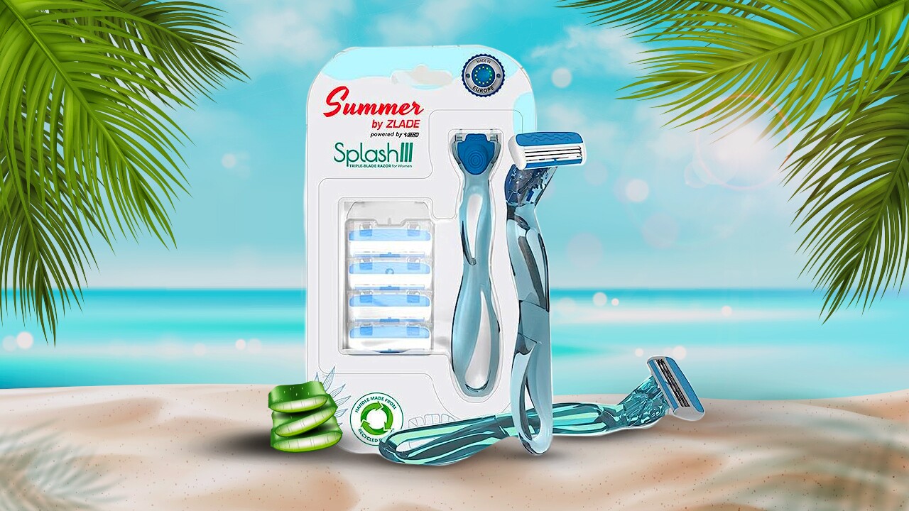 Zlade Summer Splash III Hair Removal Razor for Women