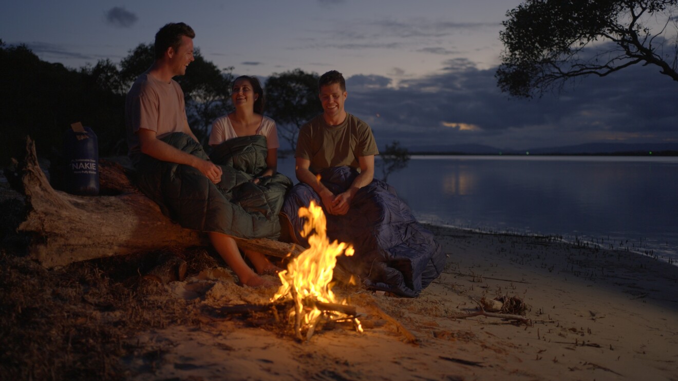 Nakie Hammock Founders Dean, Tegan, and Jaryd