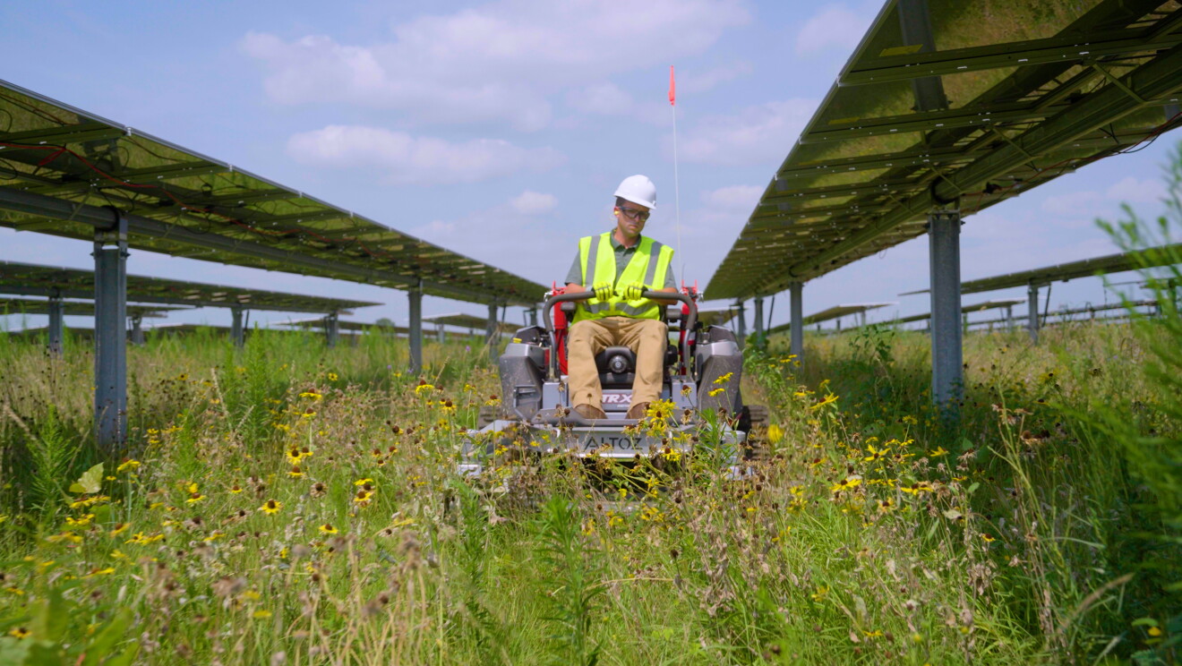 Placas solares en Ohio.