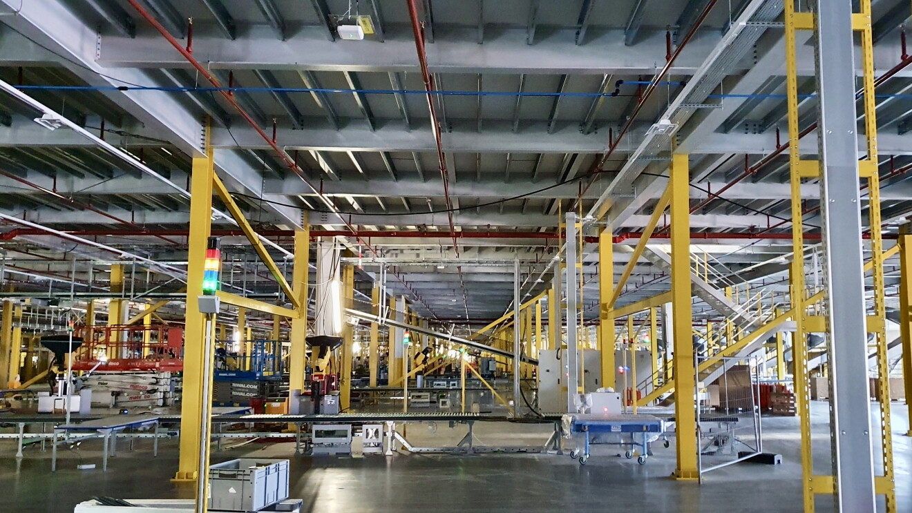 Eine Lagerhalle in Sülzetal.