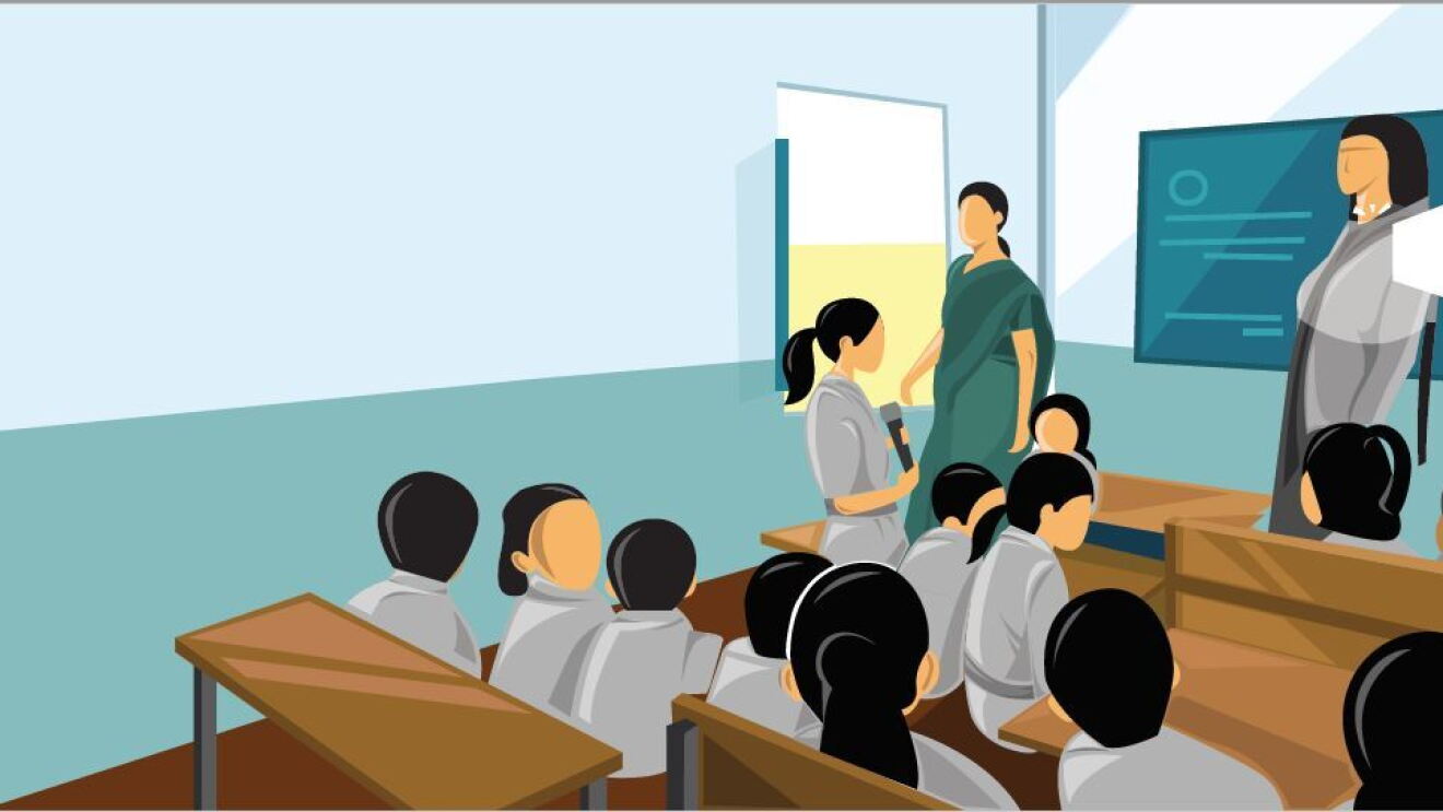 Alexa in Warud school