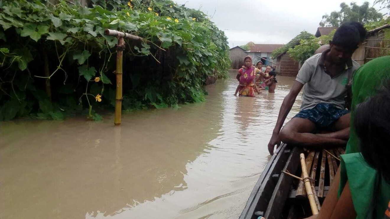Floods in Bihar and Assam 