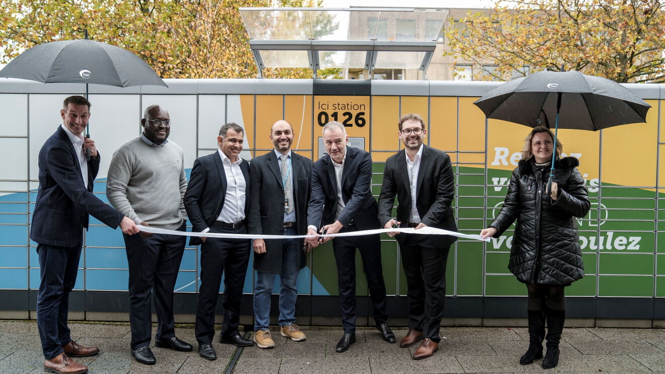 Partnership between Amazon and Post Lu - new lockers 