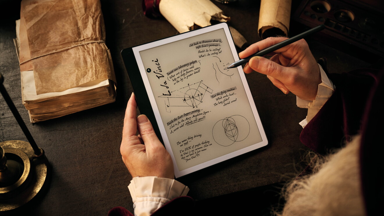 Leonardo Da Vinci Kindle scribe notes 