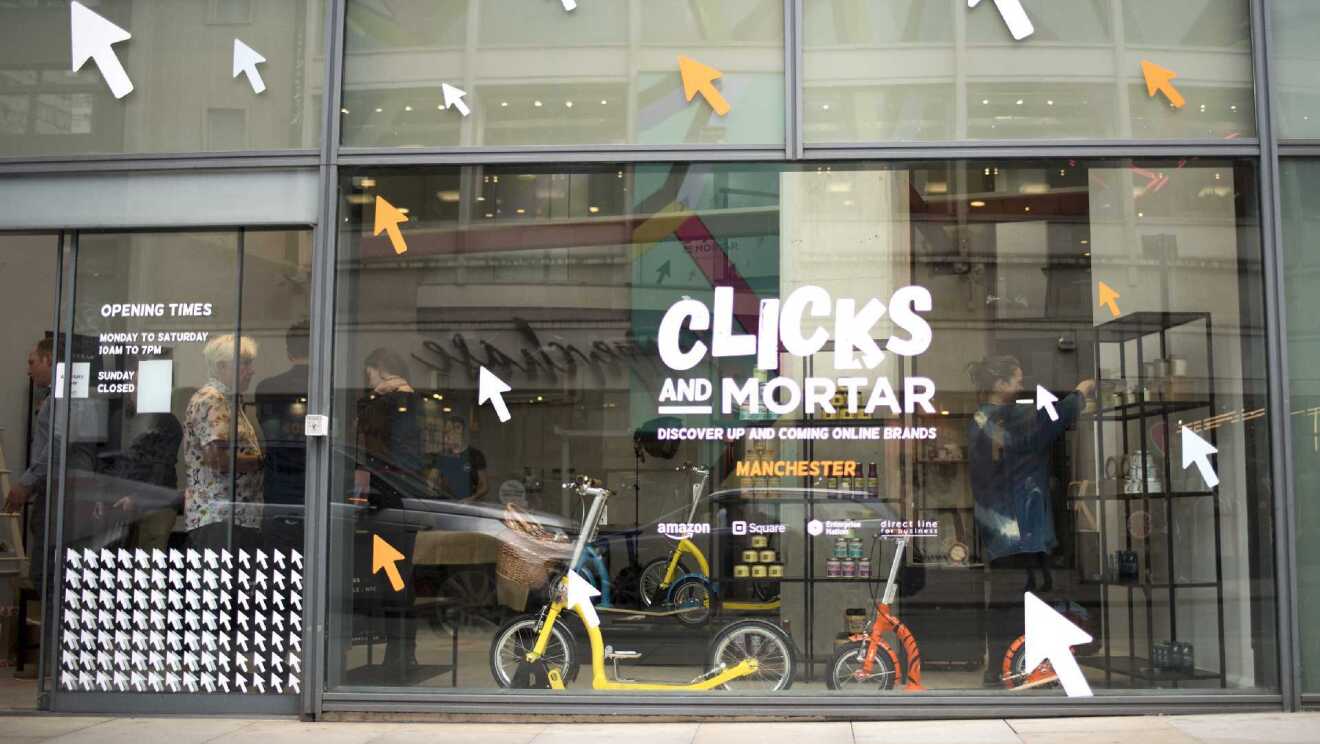 Clicks & Mortar store in Manchester