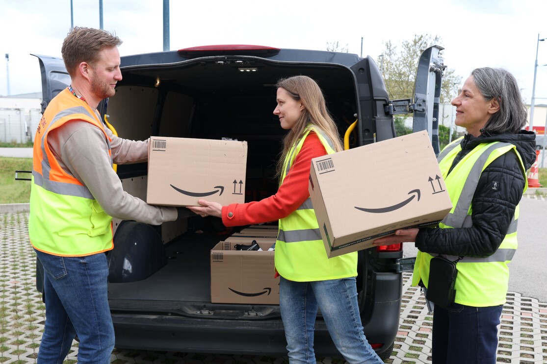 Gemeinsam mehr bewirken: Amazon verdoppelt Logistik-Unterstützung für Caritas und Die Tafel Österreich