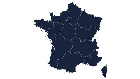Map of France