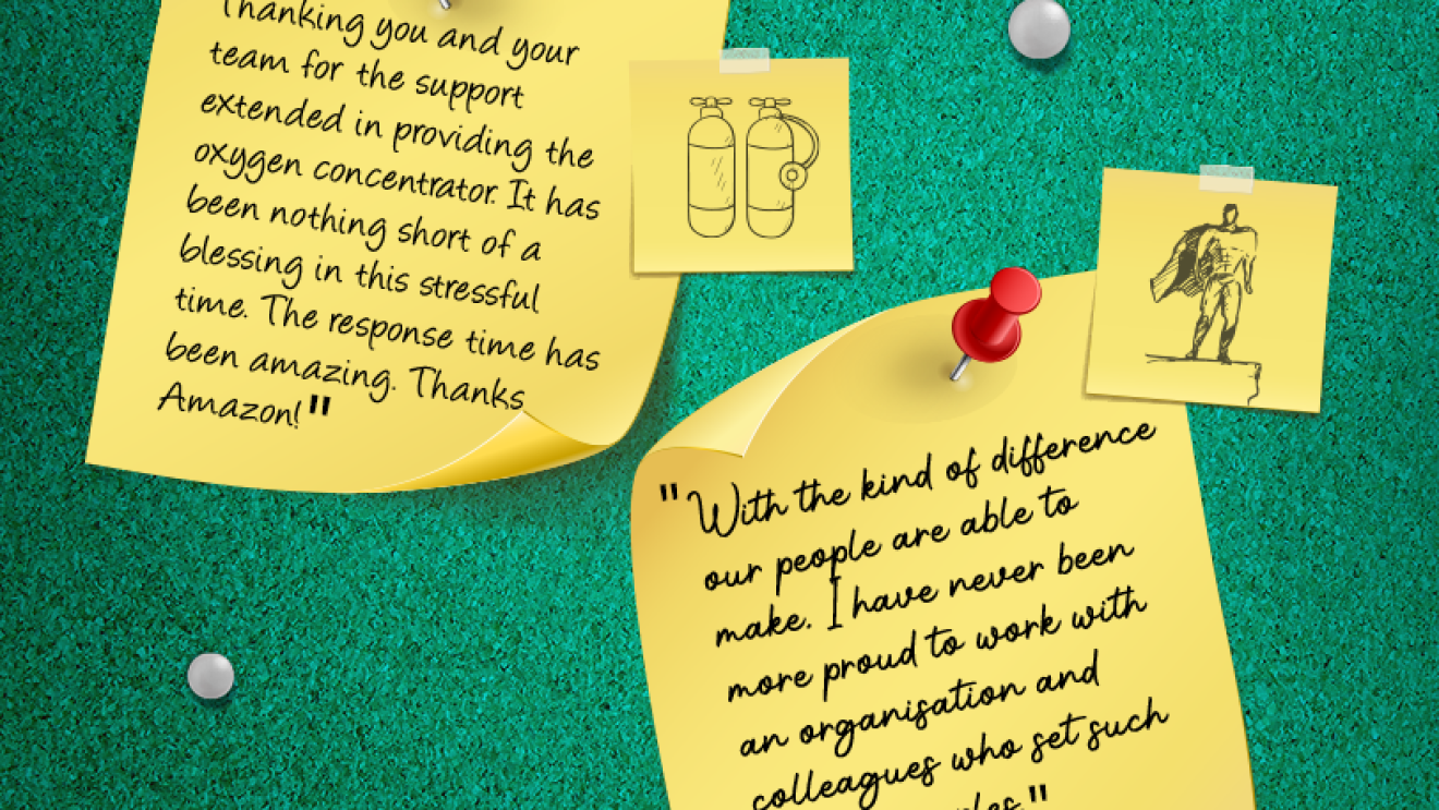 Messages of gratitude