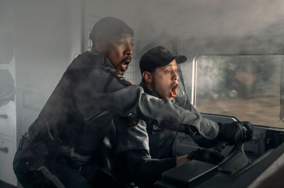 The Pickup stars Eddie Murphy and Pete Davidson