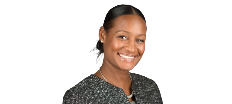 Rashda Harry portrait shot with shoulders and face pointing to camera