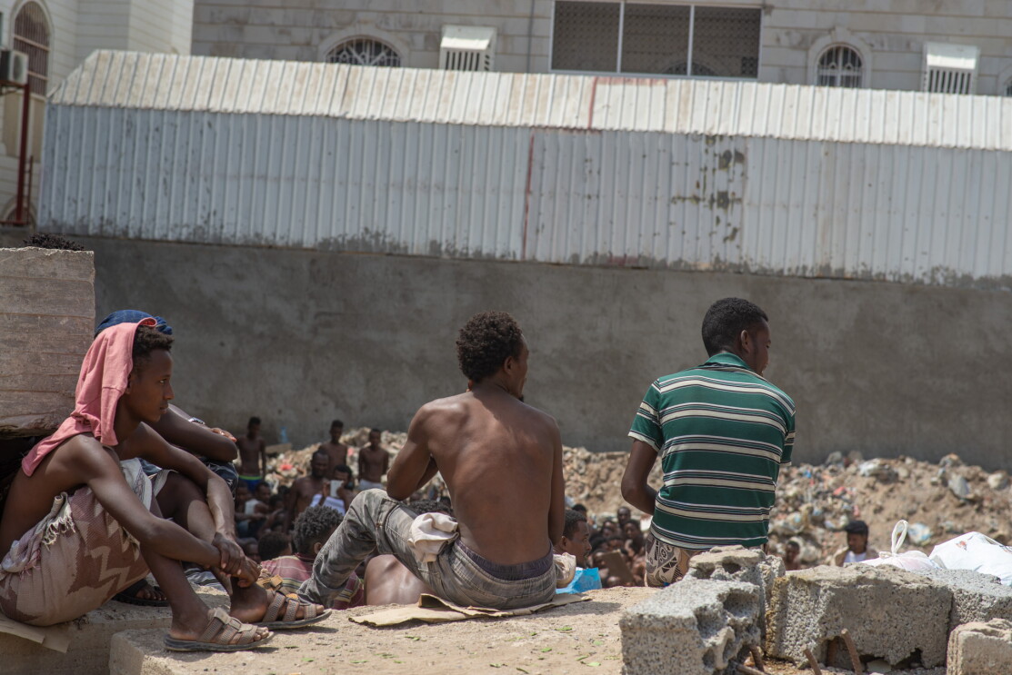 Migrants in Aden