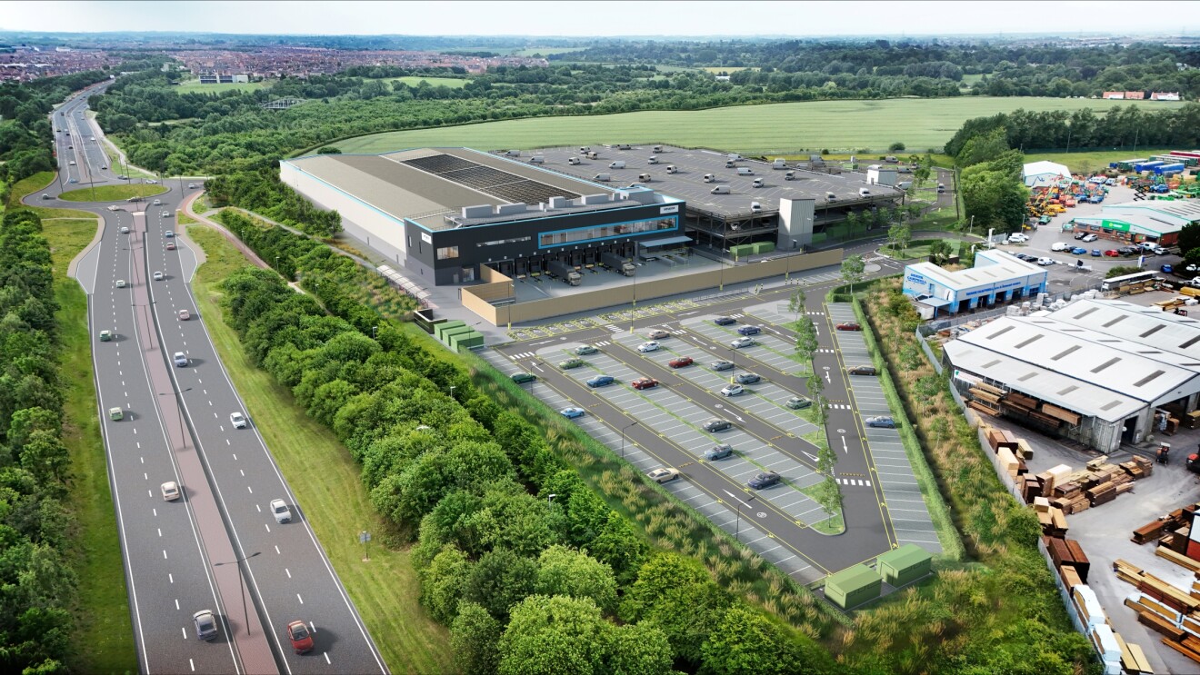Amazon begins construction on its first UK building to pursue zero carbon certification 