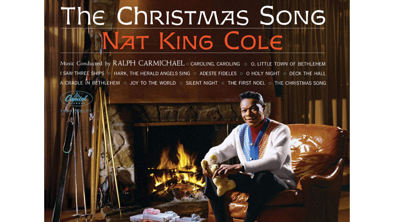 Album cover for "The Christmas Song" by Nat King Cole