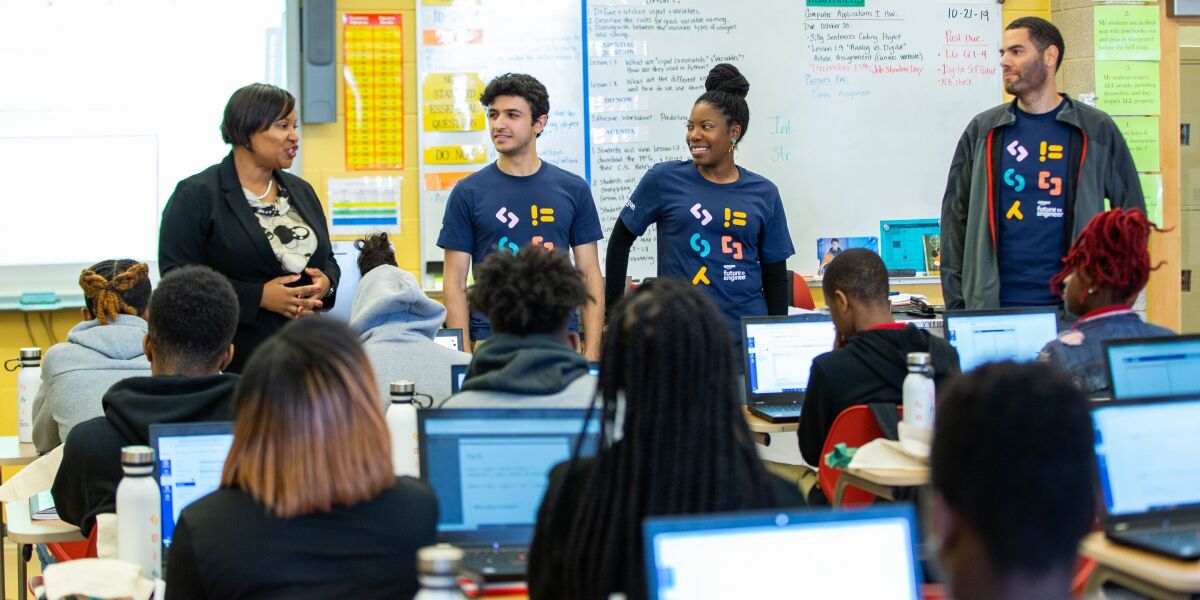 Applications open for 2022 Amazon Future Engineer Teacher of the Year Award