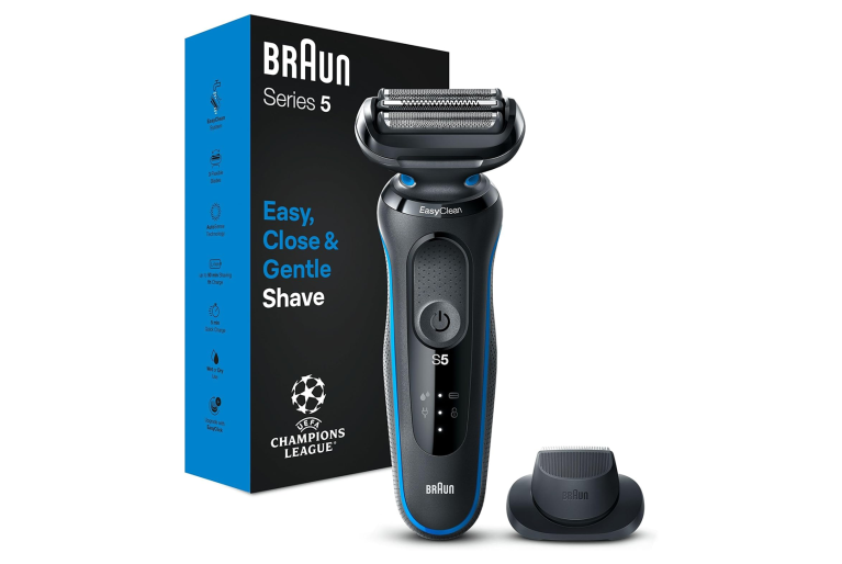 A Braun Series 5 razor