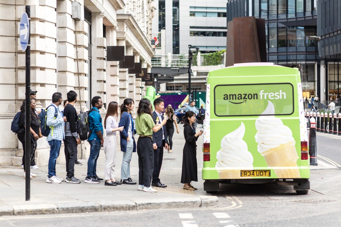 Ice cream van amazon fresh
