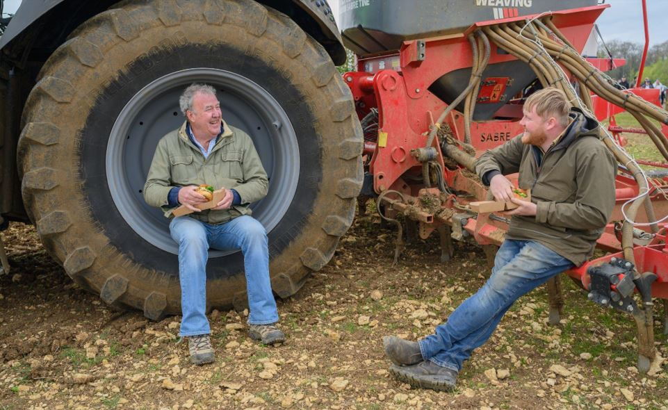 Jeremy Clarkson stars in Clarkson's Farm