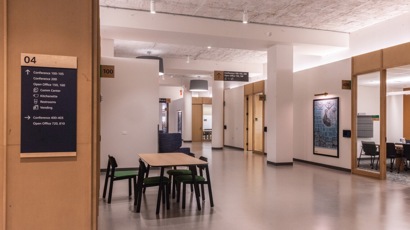interior and exterior images from the new jfk27 office building hank in midtown manhattan