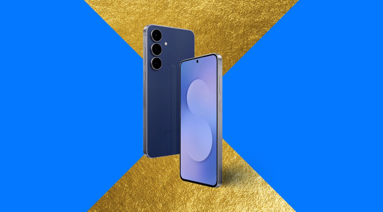 Samsung Phone in Blau