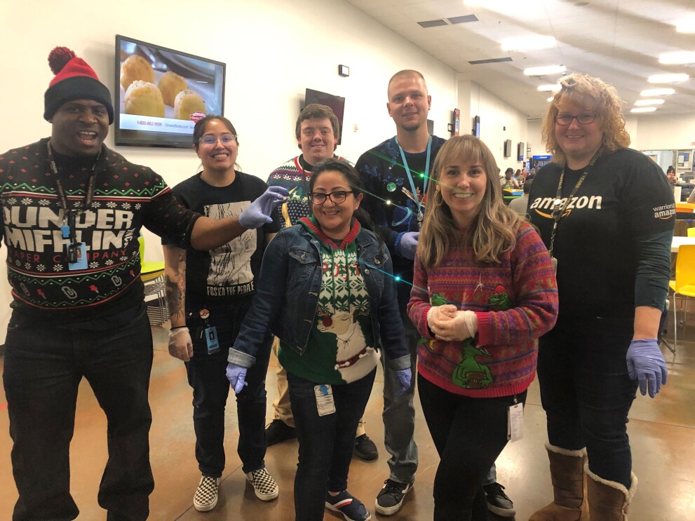 Amazon associates celebrate Peak
