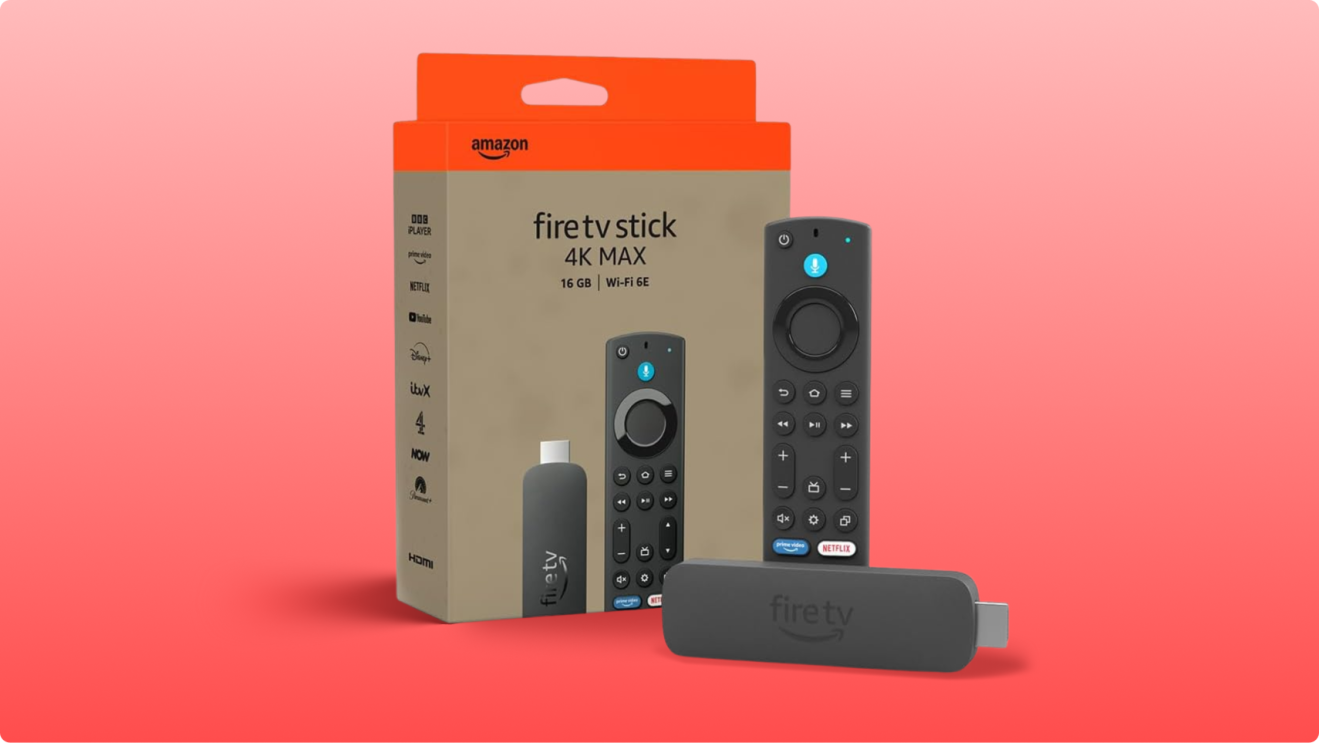 Amazon Fire TV Stick 4K Max with packaging and remote