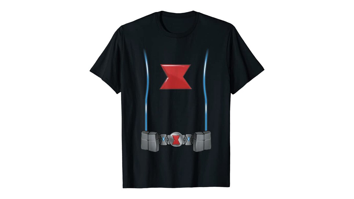 the product image for a black widow shirt on amazon
