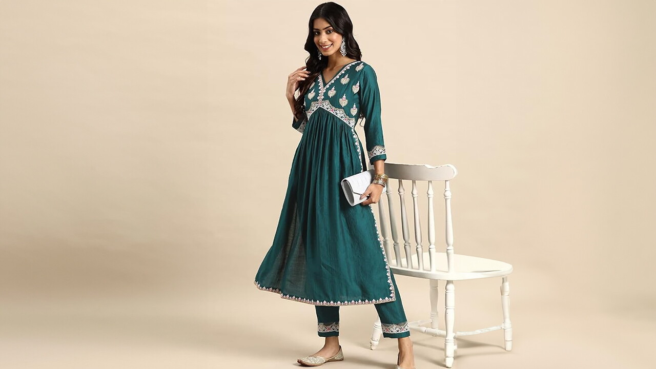 Alia-cut kurtas on Amazon