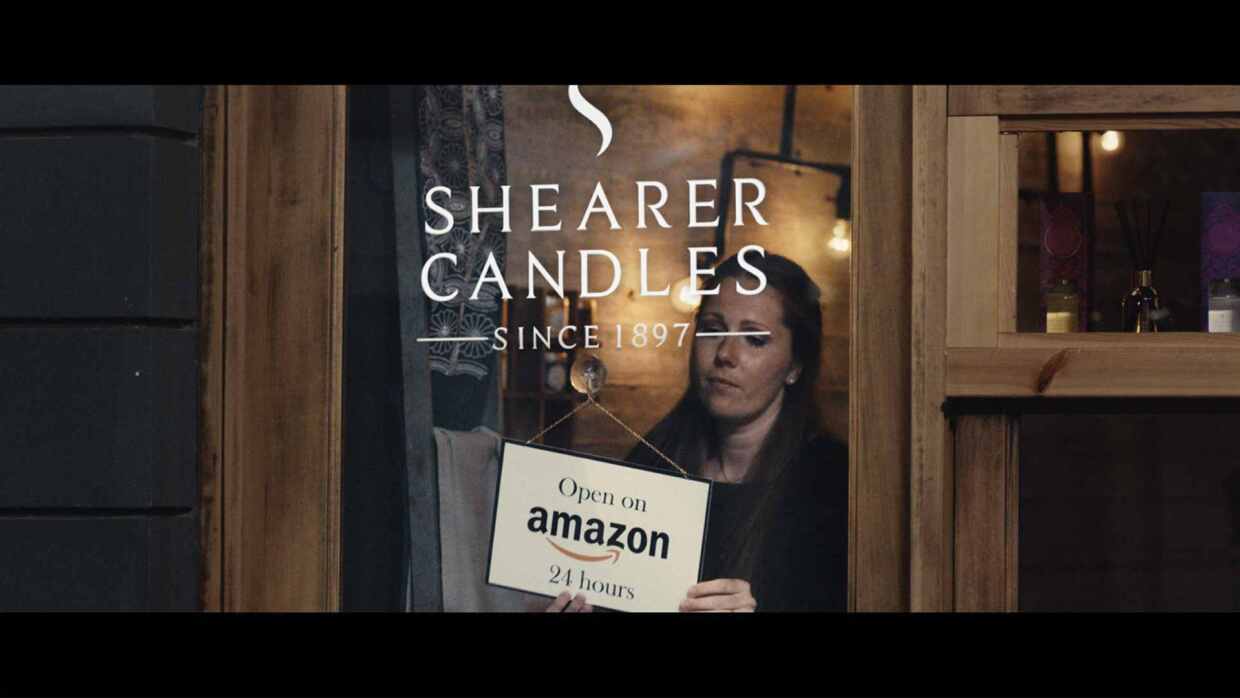 Shearer Candles Amazon Ad