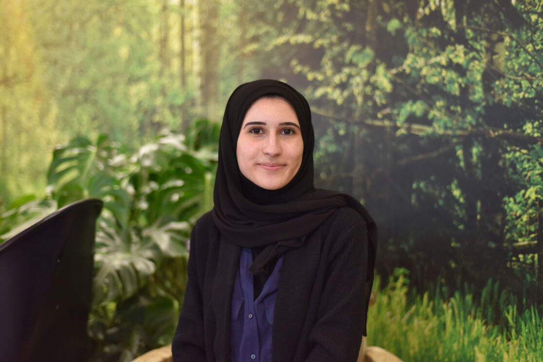Javeriyah on the AWS programme 