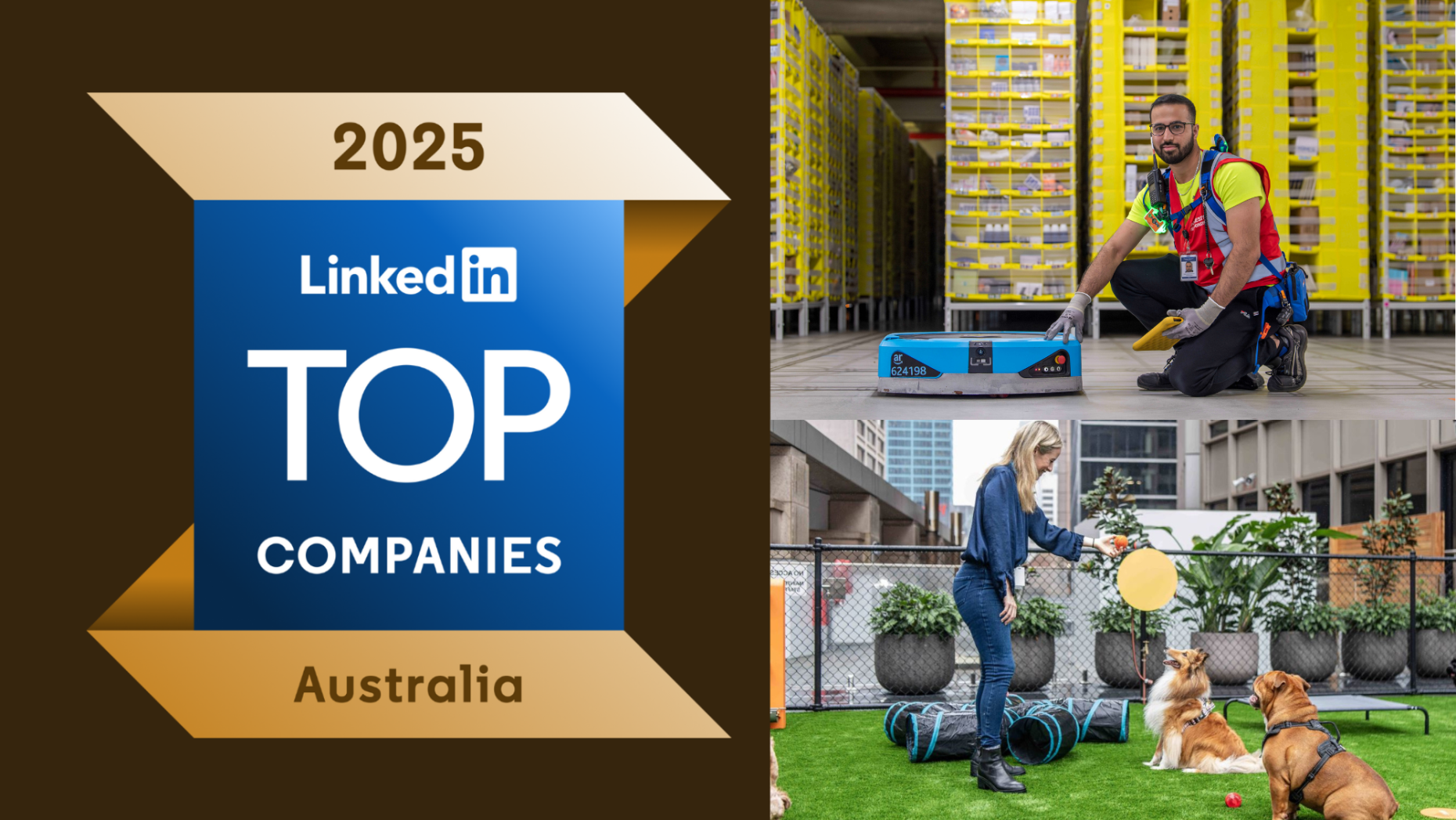 LinkedIn has named Amazon Australia as one of the top companies to work ...
