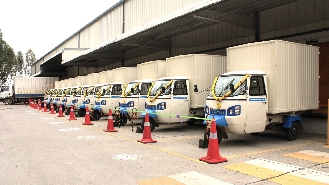 Amazon last mile fleet programme India EV