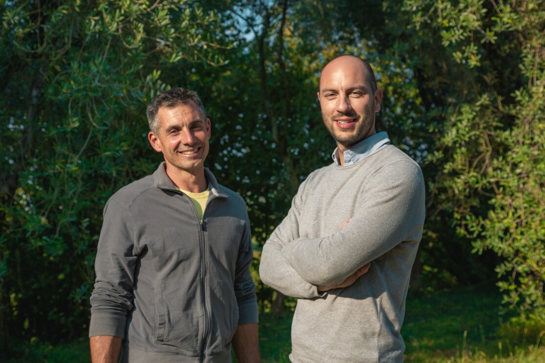 I fondatori di Nuvò Cosmetic, Andrea Gaspari e Luca Gussoni