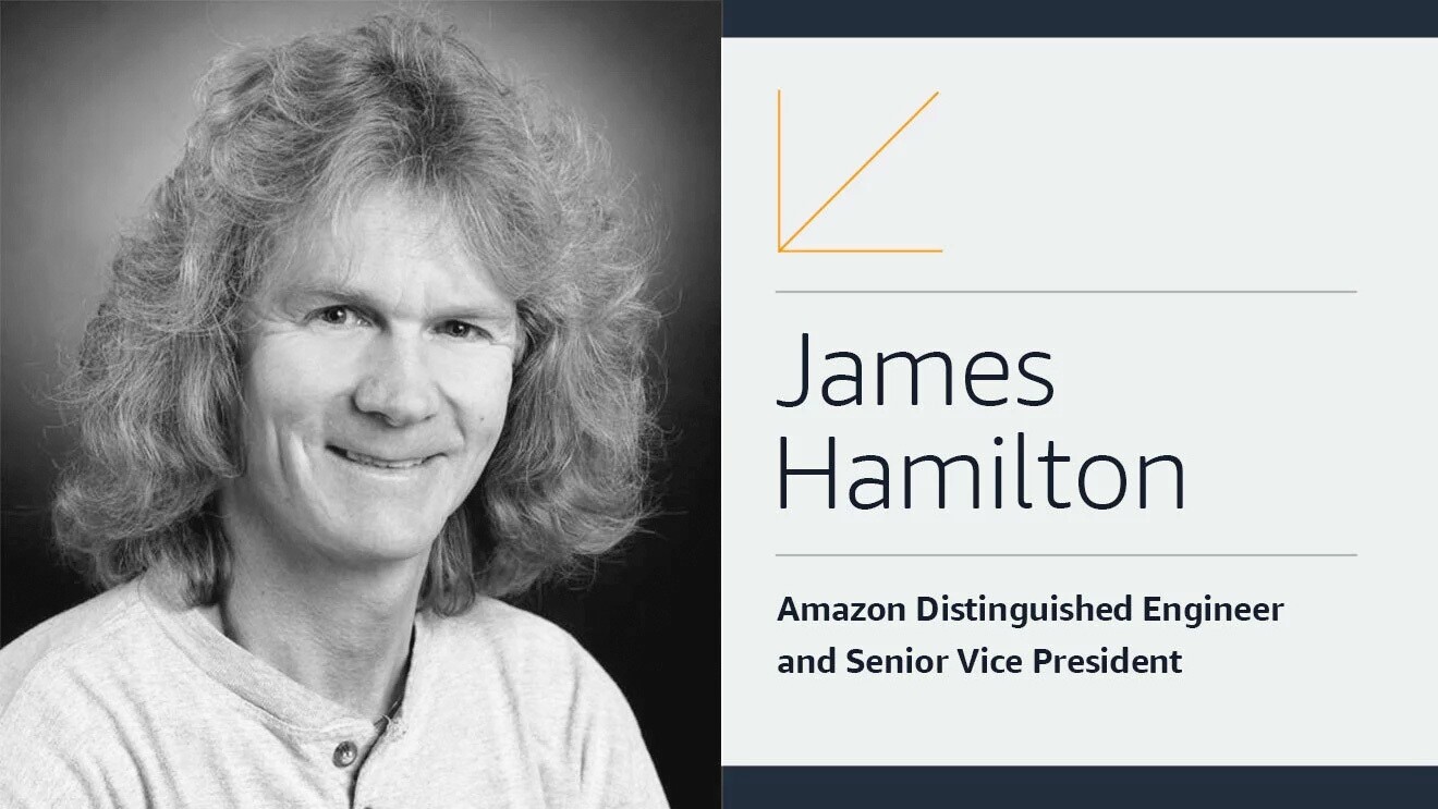 A photo of James Hamilton, Amazon Distinguished Engineer and Senior Vice President.