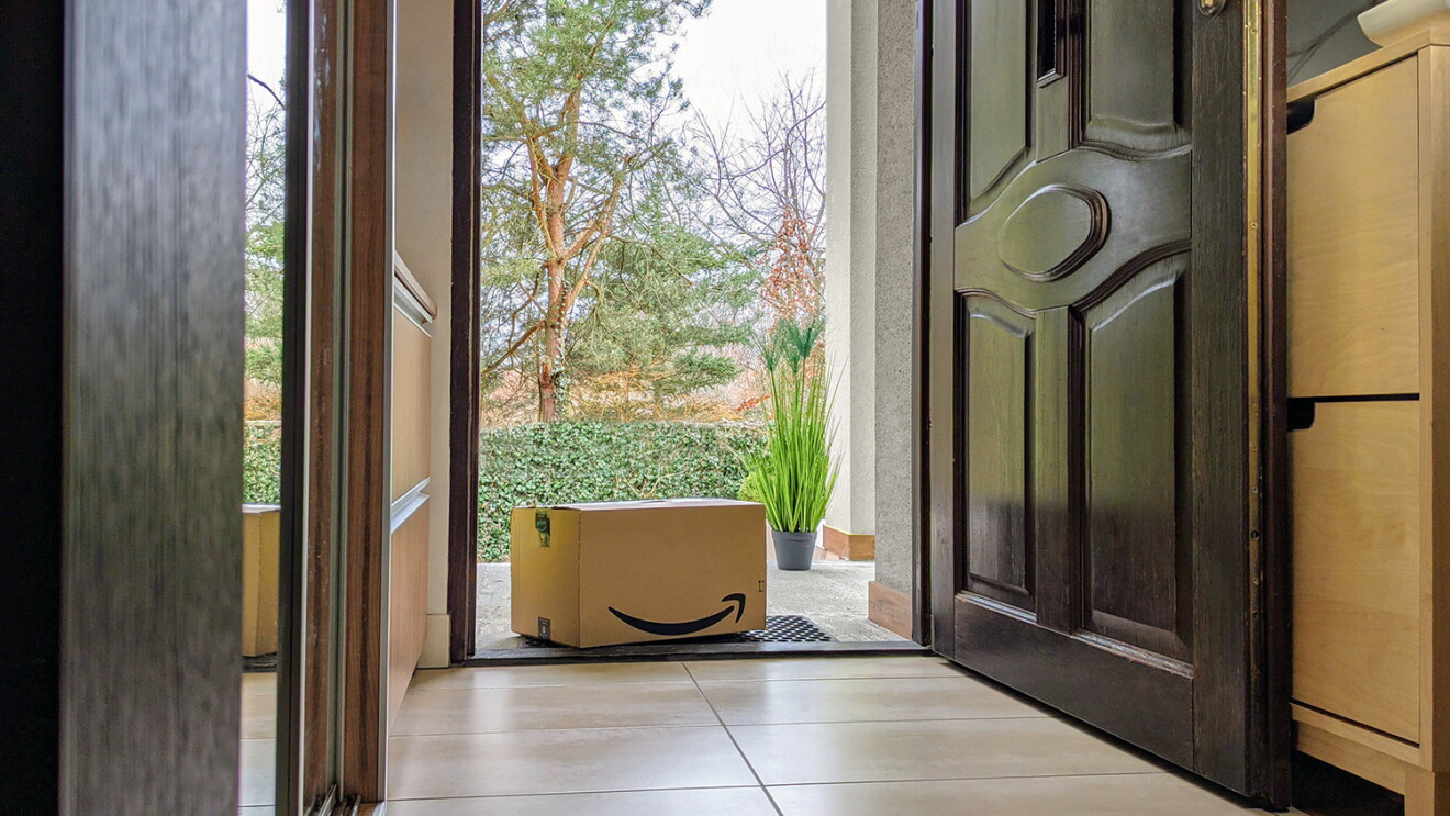 paczka od amazon