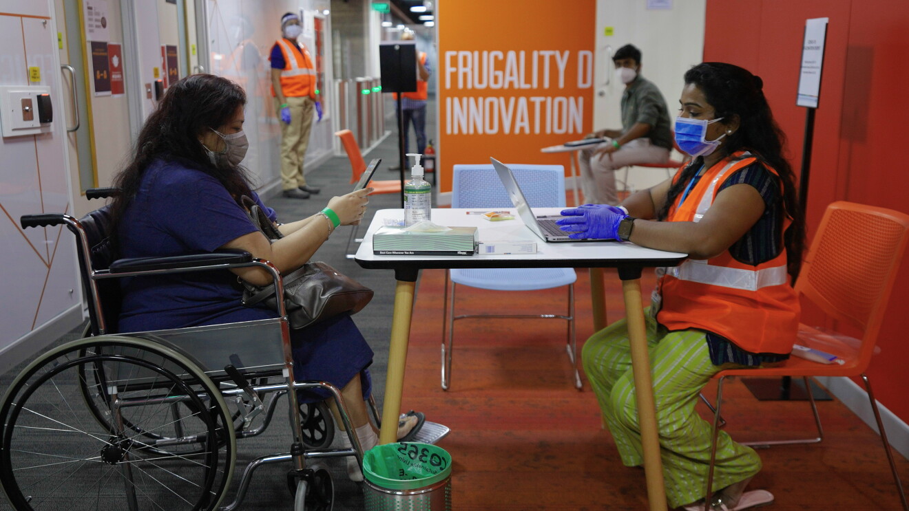 Vaccine Drive at Amazon India office