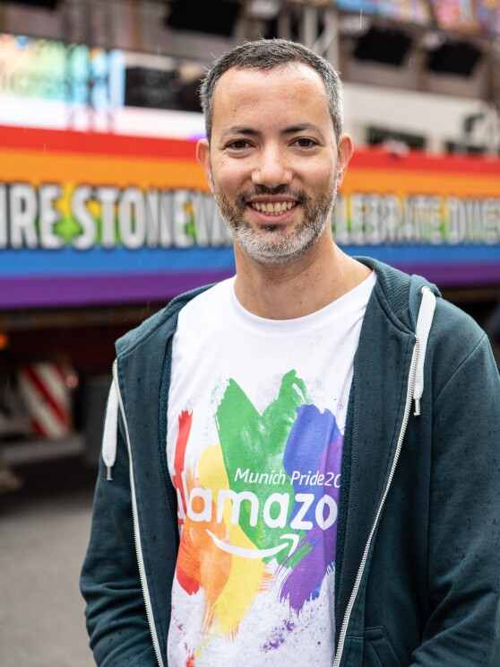 Die Teilnehmer der Amazon Affinity Group "glamazon"