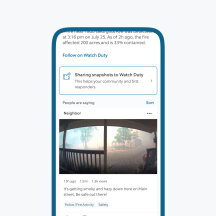  A Fire Alert on the Ring app