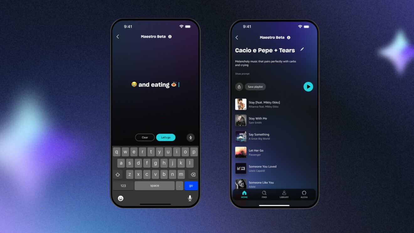 A screenshot of Amazon's Project Maestro.