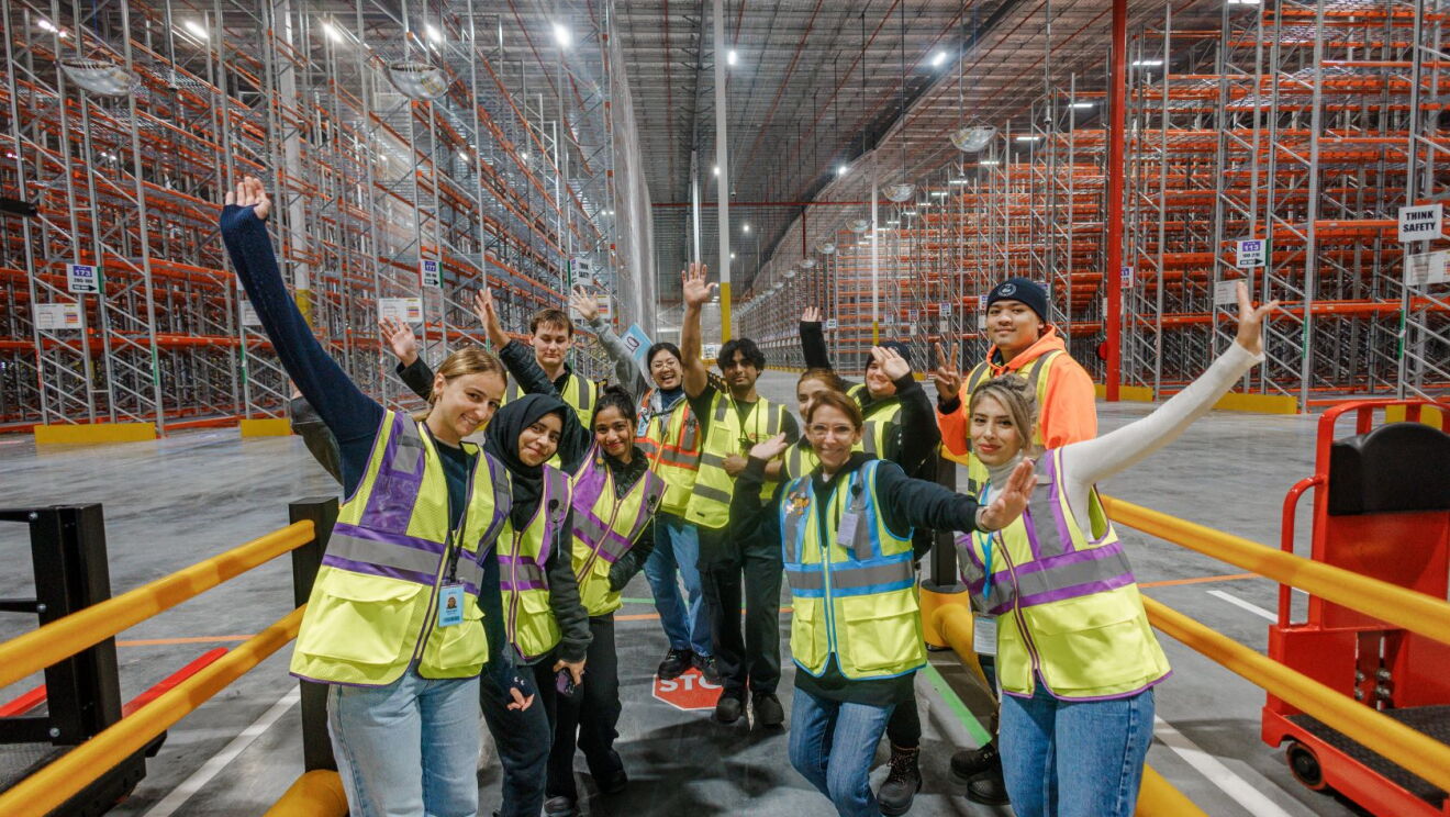 The Cranbourne West facility spans 52,000 square metres across two levels - the equivalent of two and a half AFL fields - is now fully operational. The site has the capacity to store up to 4 million products sold on Amazon.com.au ranging from electronics, beauty products, furniture and books to everyday essentials. 