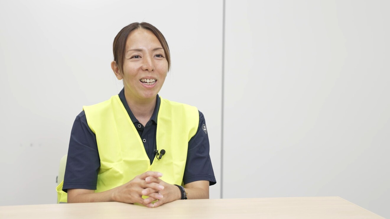 笑顔の宮本さん