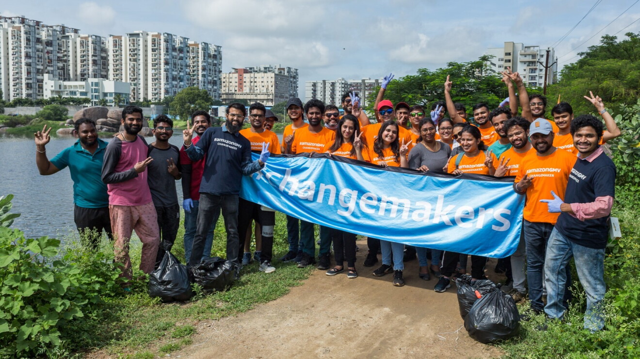 Global Month of Volunteering at Amazon