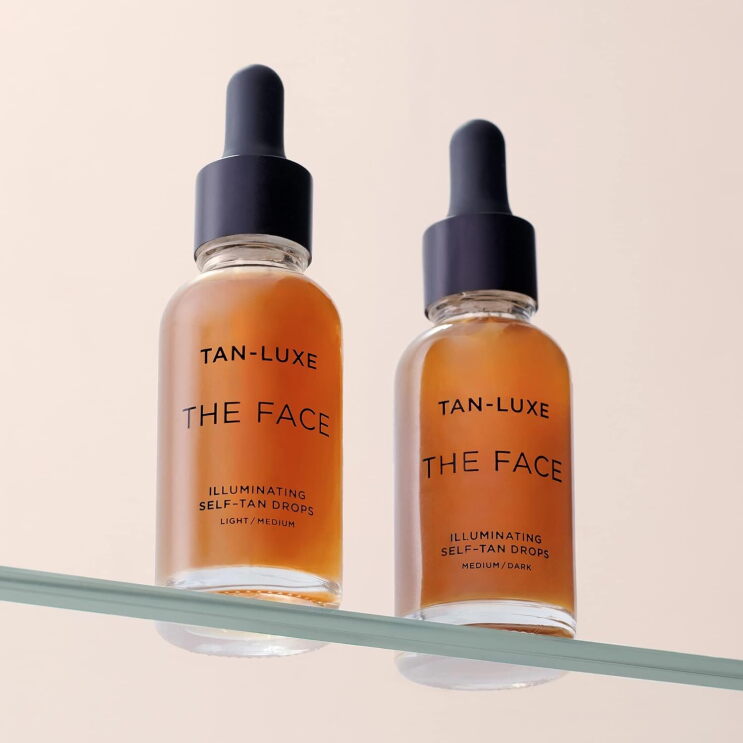 Two Tan Luxe The Face Illuminating drops 