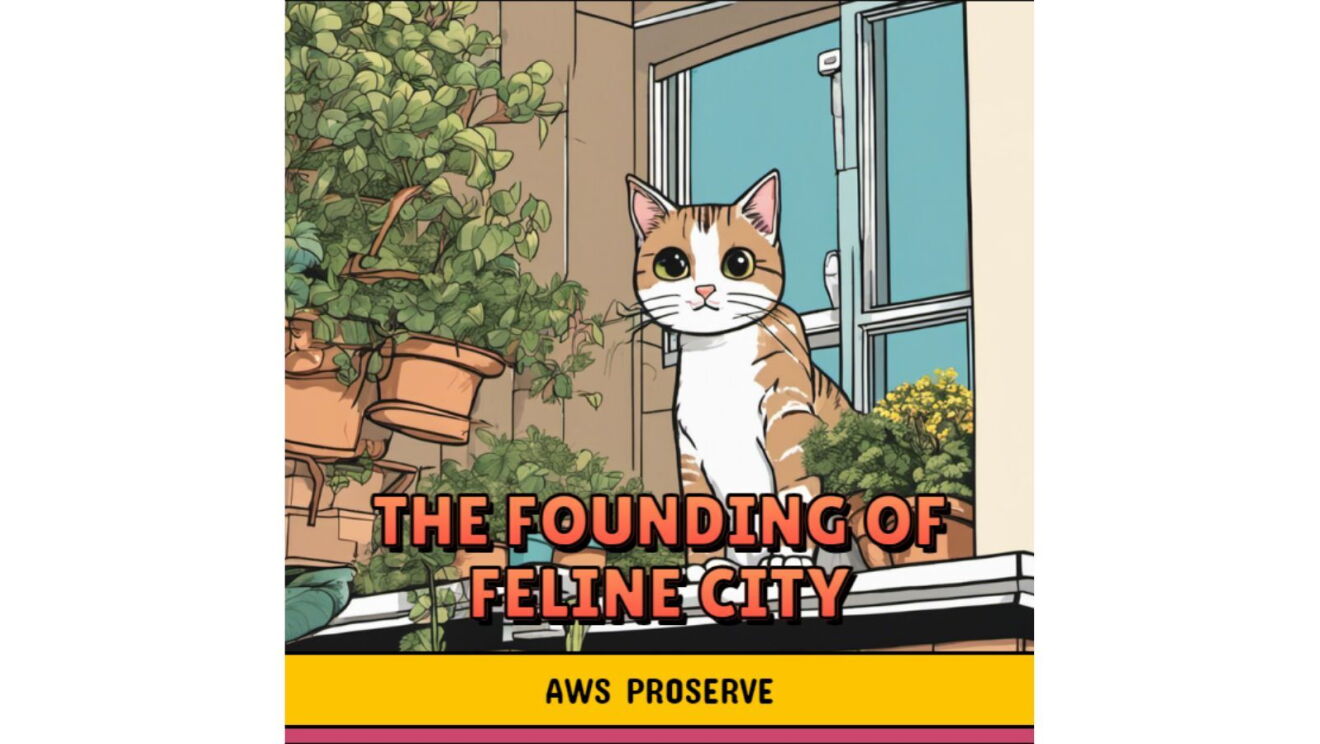 An AI-generated snippet from AWS-developed StoryGen, a storytelling prototype.