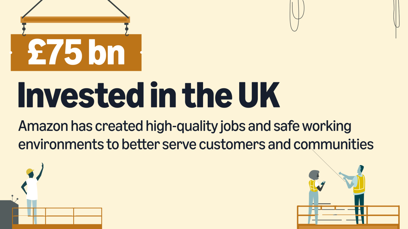Infographic: Amazon's massive £75bn UK investment impact