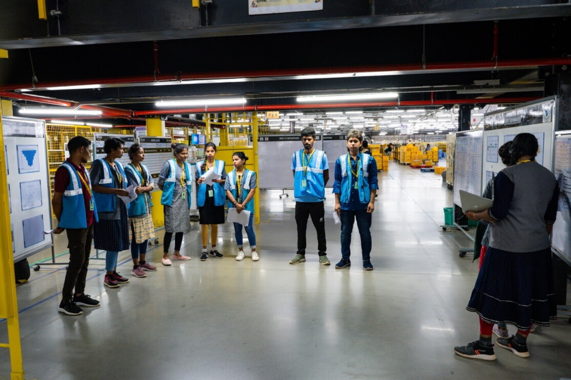 Amazon's Fulfillment Center, Bangalore