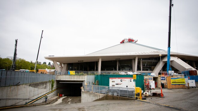 从新的气候承诺舞台场景