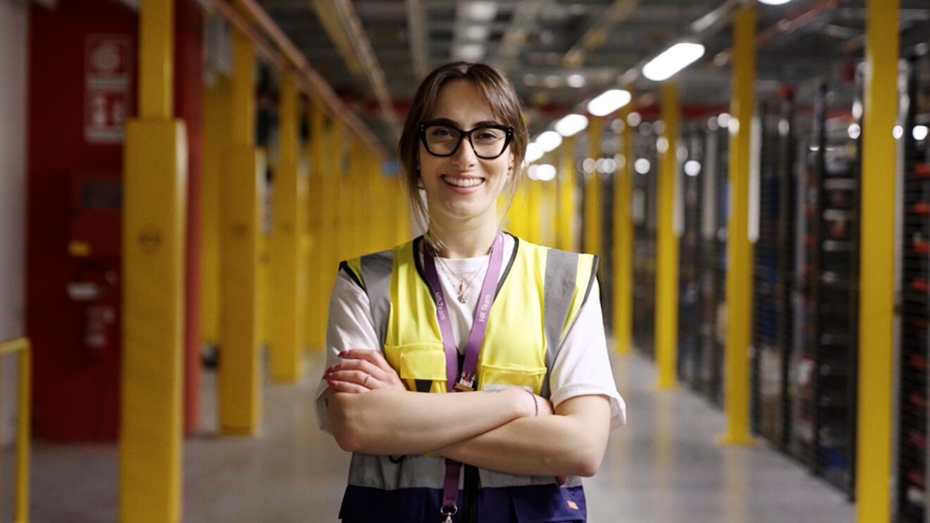A girl standing in our bgy fc floor